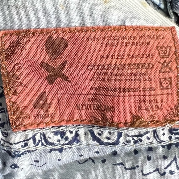 𝅺4 Stroke Women’s Jeans Style Wonderland Straight Leg Size 26 - Picture 11 of 14